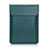 Morbido Pelle Custodia Marsupio Tasca per Samsung Galaxy Book S 13.3 SM-W767 Verde