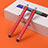 Penna Pennino Pen Touch Screen Capacitivo Universale 2PCS H03 Rosso