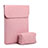 Sacchetto in Velluto Custodia Tasca Marsupio per Apple MacBook Air 13 pollici Rosa