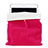 Sacchetto in Velluto Custodia Tasca Marsupio per Huawei MediaPad M2 10.1 FDR-A03L FDR-A01W Rosa Caldo