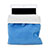 Sacchetto in Velluto Custodia Tasca Marsupio per Samsung Galaxy Tab 2 10.1 P5100 P5110 Cielo Blu