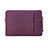 Sacchetto in Velluto Custodia Tasca Marsupio S02 per Samsung Galaxy Book Flex 13.3 NP930QCG Viola