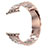 Stainless Cinturino Braccialetto Acciaio per Apple iWatch 38mm Oro Rosa