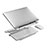 Supporto Computer Sostegnotile Notebook Universale K01 per Apple MacBook Air 13 pollici (2020) Argento