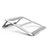 Supporto Computer Sostegnotile Notebook Universale K05 per Apple MacBook Air 13 pollici (2020) Argento