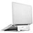 Supporto Computer Sostegnotile Notebook Universale S05 per Apple MacBook Air 13 pollici Argento