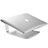 Supporto Computer Sostegnotile Notebook Universale S16 per Apple MacBook Pro 13 pollici (2020) Argento