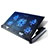 Supporto per Latpop Sostegnotile Notebook Ventola Raffreddamiento Stand USB Dissipatore Da 9 a 16 Pollici Universale M01 per Huawei MateBook 13 (2020) Nero
