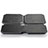 Supporto per Latpop Sostegnotile Notebook Ventola Raffreddamiento Stand USB Dissipatore Da 9 a 16 Pollici Universale M06 per Huawei Honor MagicBook Pro (2020) 16.1 Nero