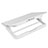 Supporto per Latpop Sostegnotile Notebook Ventola Raffreddamiento Stand USB Dissipatore Da 9 a 16 Pollici Universale M18 per Huawei MateBook 13 (2020) Bianco