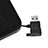 Supporto per Latpop Sostegnotile Notebook Ventola Raffreddamiento Stand USB Dissipatore Da 9 a 16 Pollici Universale M25 per Samsung Galaxy Book Flex 13.3 NP930QCG Nero