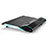 Supporto per Latpop Sostegnotile Notebook Ventola Raffreddamiento Stand USB Dissipatore Da 9 a 17 Pollici Universale L01 per Apple MacBook Pro 13 pollici (2020) Nero