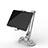 Supporto Tablet PC Flessibile Sostegno Tablet Universale H02 per Apple iPad 10.2 (2019) Bianco