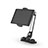 Supporto Tablet PC Flessibile Sostegno Tablet Universale H02 per Samsung Galaxy Note 10.1 2014 SM-P600 Nero