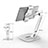 Supporto Tablet PC Flessibile Sostegno Tablet Universale H10 per Apple iPad 10.2 (2021) Bianco