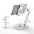 Supporto Tablet PC Flessibile Sostegno Tablet Universale H10 per Apple iPad Air 5 10.9 (2022) Bianco