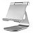 Supporto Tablet PC Flessibile Sostegno Tablet Universale K23 per Apple iPad 3 Argento