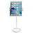 Supporto Tablet PC Flessibile Sostegno Tablet Universale K27 per Apple iPad Air 4 10.9 (2020) Bianco