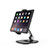 Supporto Tablet PC Flessibile Sostegno Tablet Universale T02 per Apple iPad 10.9 (2022) Nero