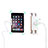 Supporto Tablet PC Flessibile Sostegno Tablet Universale T33 per Apple iPad Mini 4 Oro Rosa
