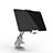 Supporto Tablet PC Flessibile Sostegno Tablet Universale T45 per Apple iPad Pro 12.9 (2022) Argento