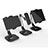 Supporto Tablet PC Flessibile Sostegno Tablet Universale T46 per Apple iPad Mini 6 Nero