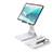 Supporto Tablet PC Sostegno Tablet Universale N07 per Apple iPad 10.2 (2020) Bianco