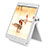 Supporto Tablet PC Sostegno Tablet Universale T28 per Huawei Mediapad M2 8 M2-801w M2-803L M2-802L Bianco
