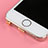 Tappi Antipolvere Anti-dust Lightning USB Jack Antipolvere J05 per Apple iPod Touch 5 Bianco