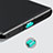 Tappi Antipolvere USB-C Jack Anti-dust Type-C Anti Polvere Universale H08 per Apple iPad Pro 11 (2022) Verde
