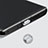 Tappi Antipolvere USB-C Jack Anti-dust Type-C Anti Polvere Universale H08 per Apple iPhone 15 Plus Argento