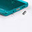 Tappi Antipolvere USB-C Jack Anti-dust Type-C Anti Polvere Universale H16 per Apple iPhone 15 Plus Grigio Scuro
