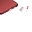 Tappi Antipolvere USB-C Jack Anti-dust Type-C Anti Polvere Universale H17 per Apple iPhone 15 Pro Max Oro Rosa