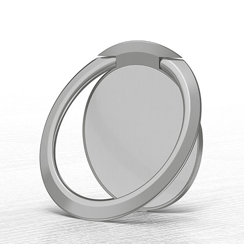 Anello Supporto Magnetico Sostegno Cellulari Universale Z03 Argento