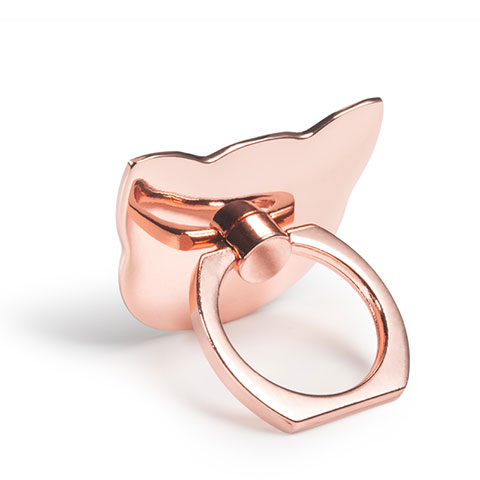 Anello Supporto Sostegno Cellulari Universale R04 Oro Rosa