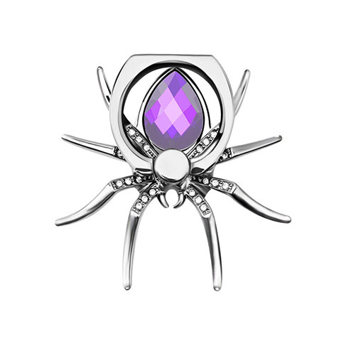 Anello Supporto Sostegno Cellulari Universale S04 Viola