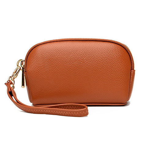 Borsetta Pochette Custodia In Pelle Universale K16 Arancione