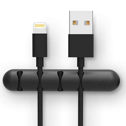 Cavo da USB a Cavetto Ricarica Carica C02 per Apple iPhone 12 Nero