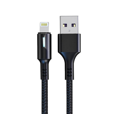 Cavo da USB a Cavetto Ricarica Carica D21 per Apple iPad 3 Nero