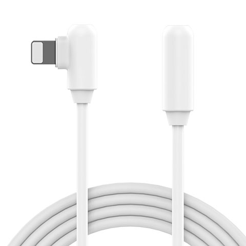 Cavo da USB a Cavetto Ricarica Carica D22 per Apple iPad 2 Bianco