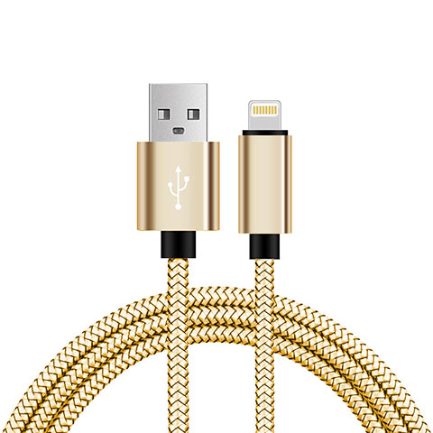 Cavo da USB a Cavetto Ricarica Carica L07 per Apple iPad 10.2 (2020) Oro