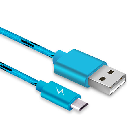 Cavo USB 2.0 Android Universale A03 Cielo Blu