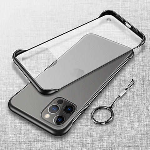 Cover Crystal Trasparente Rigida Cover H02 per Apple iPhone 15 Pro Nero