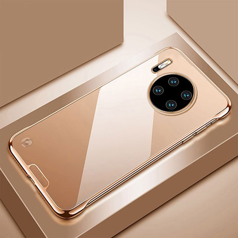 Cover Crystal Trasparente Rigida Cover H02 per Huawei Mate 30 Oro