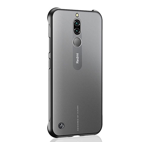 Cover Crystal Trasparente Rigida Cover H02 per Xiaomi Redmi 8 Nero