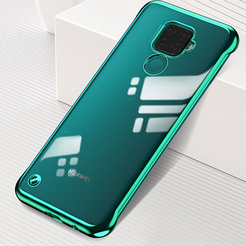 Cover Crystal Trasparente Rigida Cover H03 per Huawei Nova 5z Verde