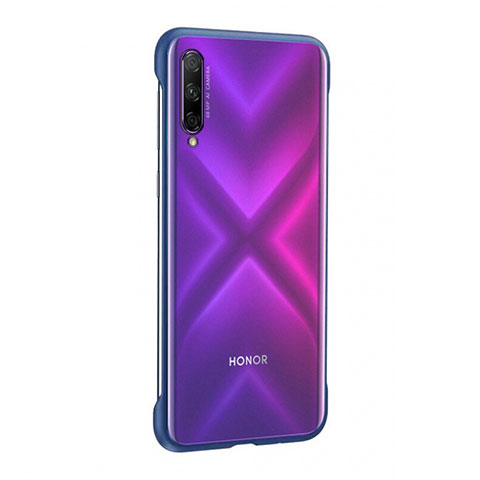 Cover Crystal Trasparente Rigida Cover H04 per Huawei Y9s Blu