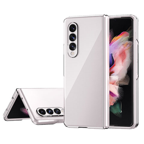 Cover Crystal Trasparente Rigida Cover H04 per Samsung Galaxy Z Fold4 5G Chiaro