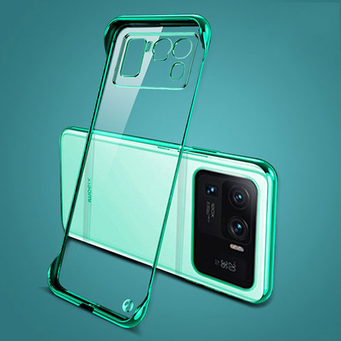 Cover Crystal Trasparente Rigida Cover H04 per Xiaomi Mi 11 Ultra 5G Verde