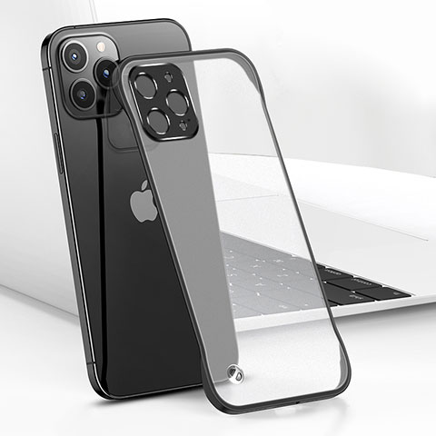 Cover Crystal Trasparente Rigida Cover H05 per Apple iPhone 15 Pro Max Nero